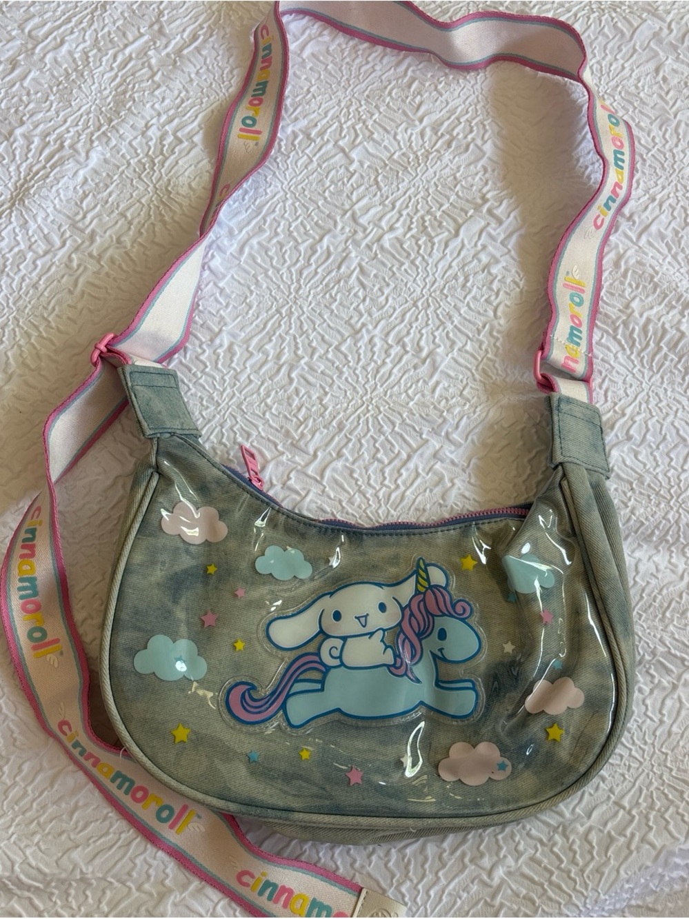 Dumbgood x Cinnamoroll Jean purse